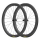 [Ultralight] 1289g 700C Front 47x40mm  Rear 57x40mm Disc Brake Carbon Gravel Tubeless Wheelset